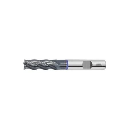 Holex Pro INOX Solid Carbide End Mill for Stainless Steels, AlCrN Coated, 6 mm 203021 6